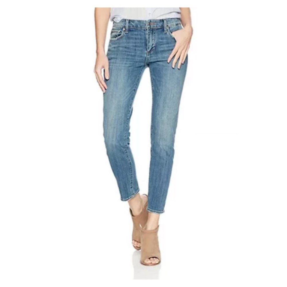 Lucky Brand Sienna Slim Boyfriend Jeans in Azure Bay